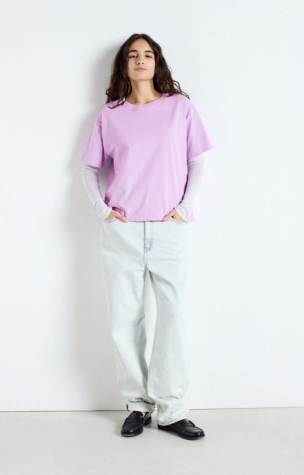 FIZVALLEY SHORT SLEEVE TEE FIZ02A in Vintage Parma by American Vintage