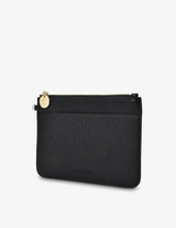 FLAT POUCH in Black by Elms + King