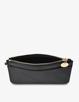 FLAT POUCH in Black by Elms + King