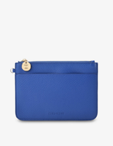 FLAT POUCH in Cobalt Blue by Elms + King