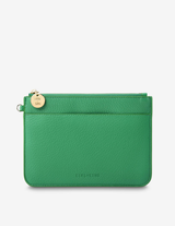 FLAT POUCH in Green by Elms + King