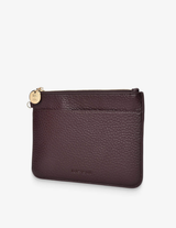 FLAT POUCH in Wine by Elms + King
