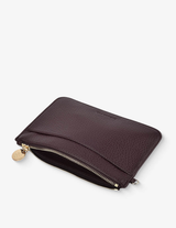 FLAT POUCH in Wine by Elms + King