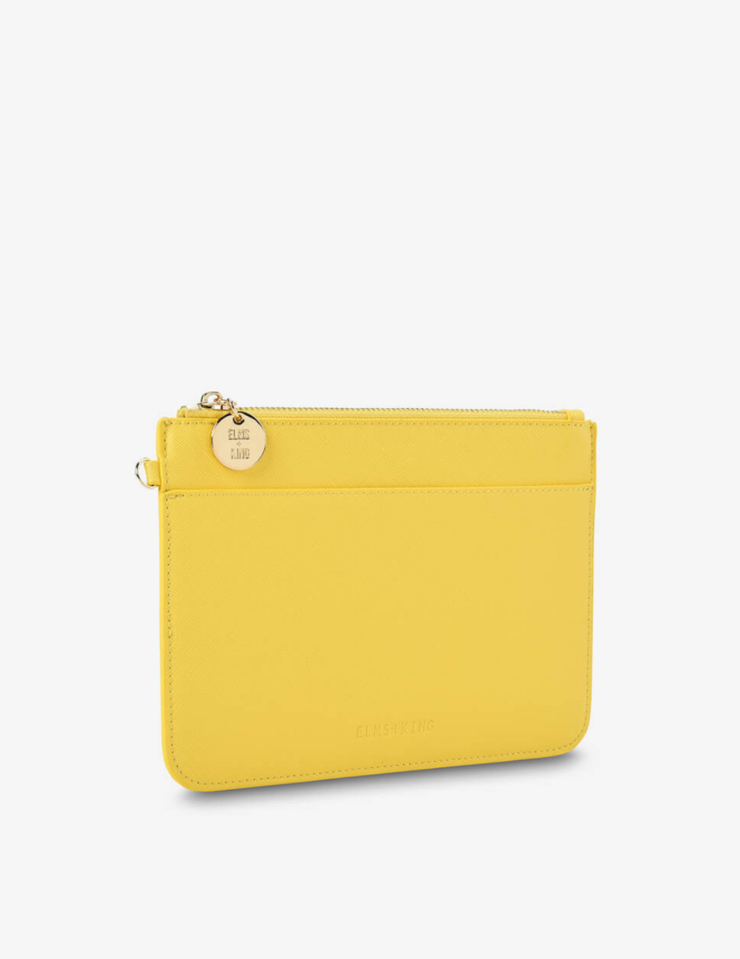 FLAT POUCH in Lemon by Elms + King