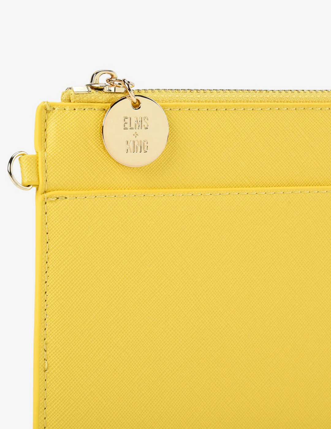 FLAT POUCH in Lemon by Elms + King