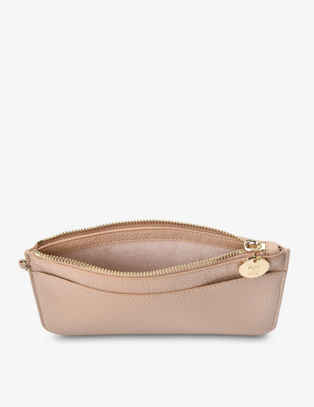 FLAT POUCH in Neutral Peble by Elms + King