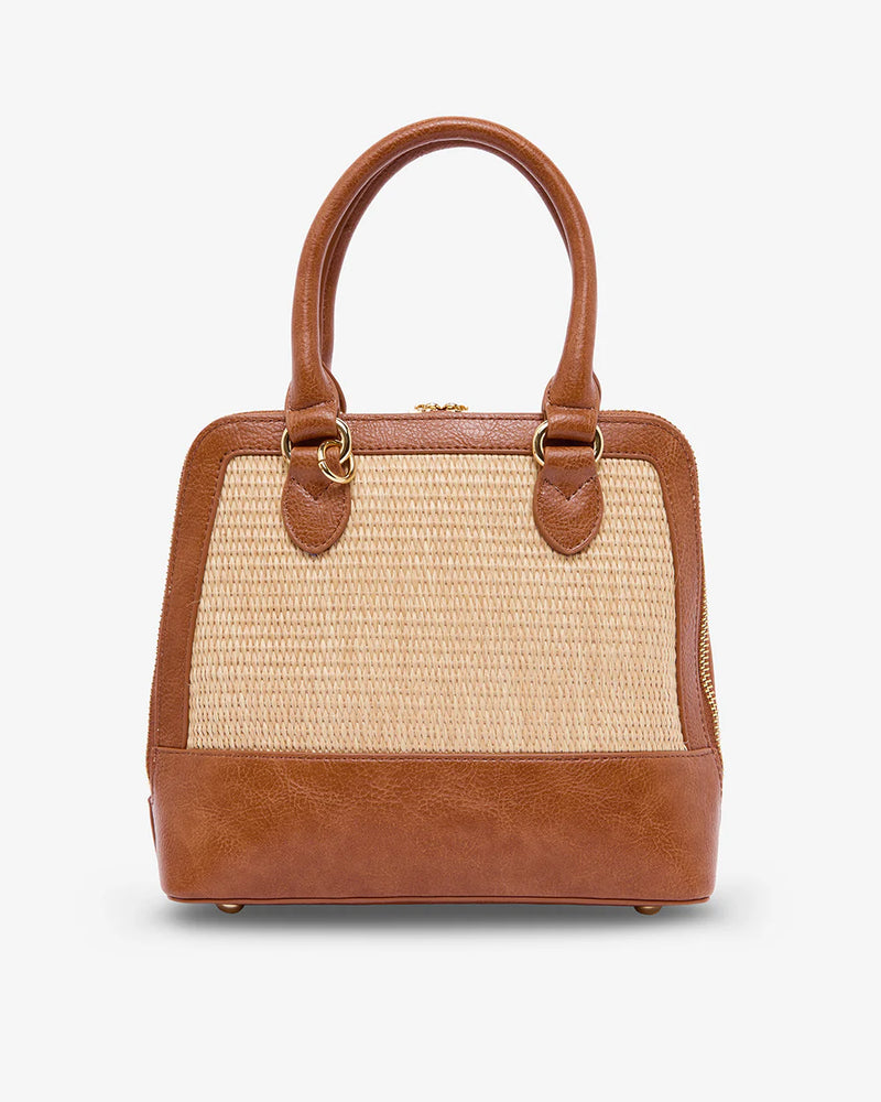 FAIRFAX TOP GRIP | Tan with Natural Weave