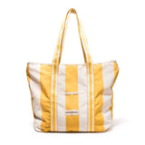 THE BEACH BAG | Crew Mimosa Yellow Stripe