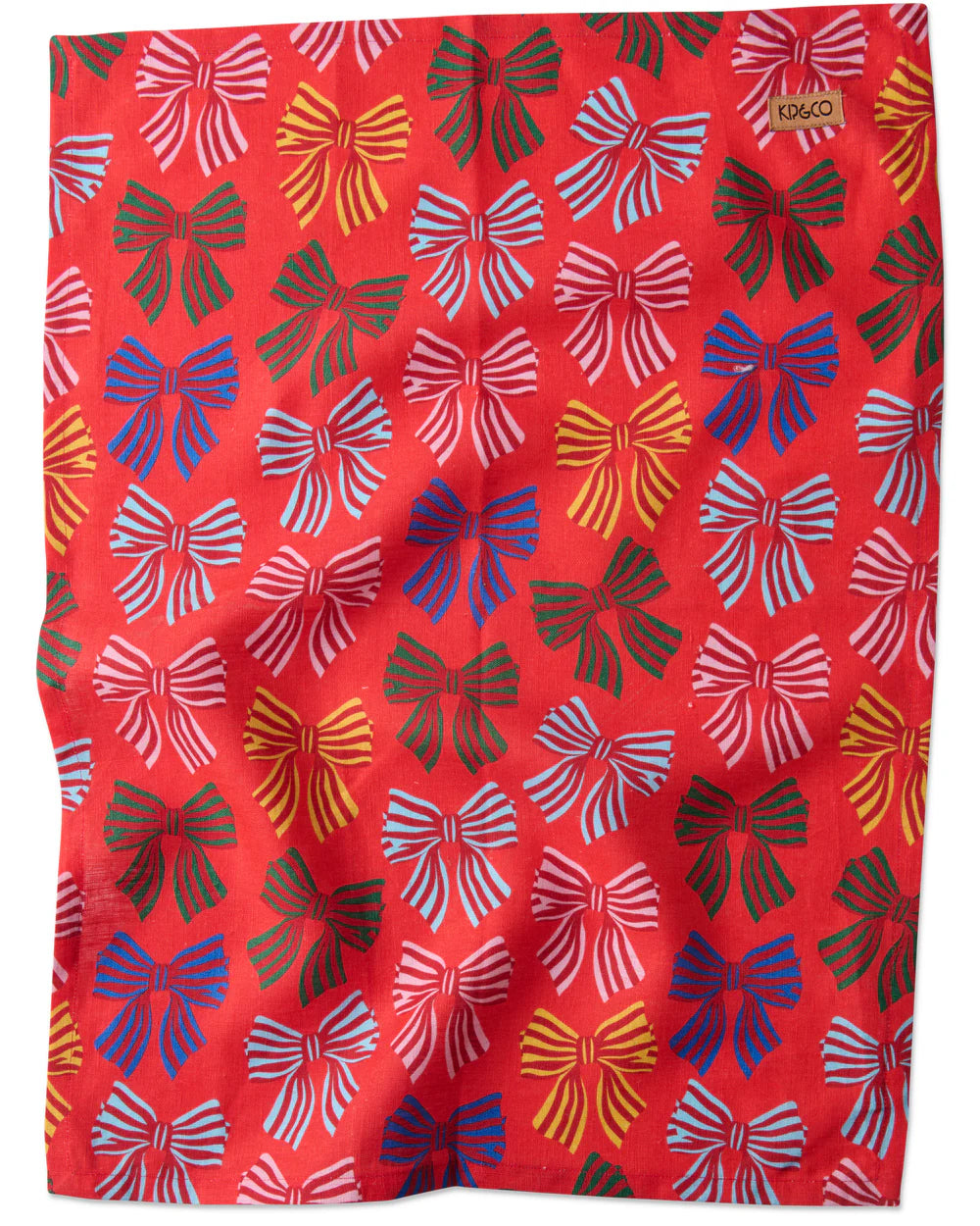 Tea Towel in Festive Bow by Kip & Co