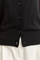FINE BUTTON TANK | Black