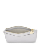 FLAT POUCH in Silver by Elms and King