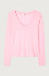 GAMIPY LONG SLEEVE V NECK TEE Gami02E | Cherry Blossom