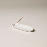 THE COLLECTOR CERAMIC INCENSE HOLDER | White