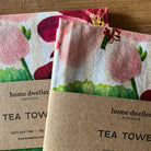 TEA TOWEL in Geranium by Home Dwellers
