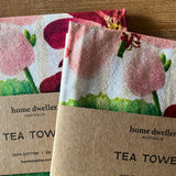 TEA TOWEL in Geranium by Home Dwellers