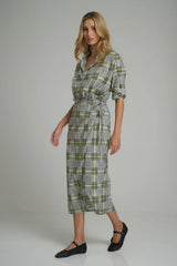 GINGER CHECK SHIRT in Stratford Check, by Lilya