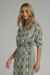 GINGER CHECK SHIRT in Stratford Check, by Lilya