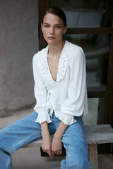 GUILDFORD JEAN in Pale Blue, by Lilya