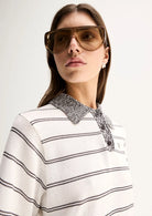 HARLEY KNIT TEE in White by Elka Collective