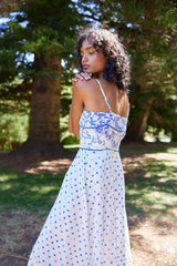 HATTIE DRESS in Royal Antique from Aston Studio