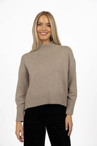 SERA JUMPER in Mushroom by Humidity Lifestyle