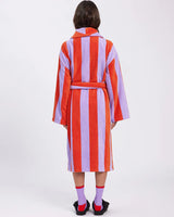 HOMMEY ROBE | Grapefruit Stripes