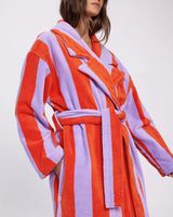 HOMMEY ROBE | Grapefruit Stripes