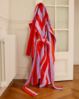 HOMMEY ROBE | Grapefruit Stripes