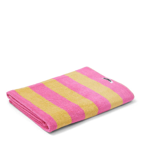 HOMMEY BEACH TOWEL in Candy Stripes