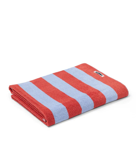 HOMMEY BEACH TOWEL in Picnic Stripes