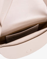 HVISK Nomi Shiny Structure shoulder bag in Pearl Cream