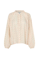 HAILEY LONG SLEEVE SHIRT in Creme by Lollys Laundry at Darling and Domain
