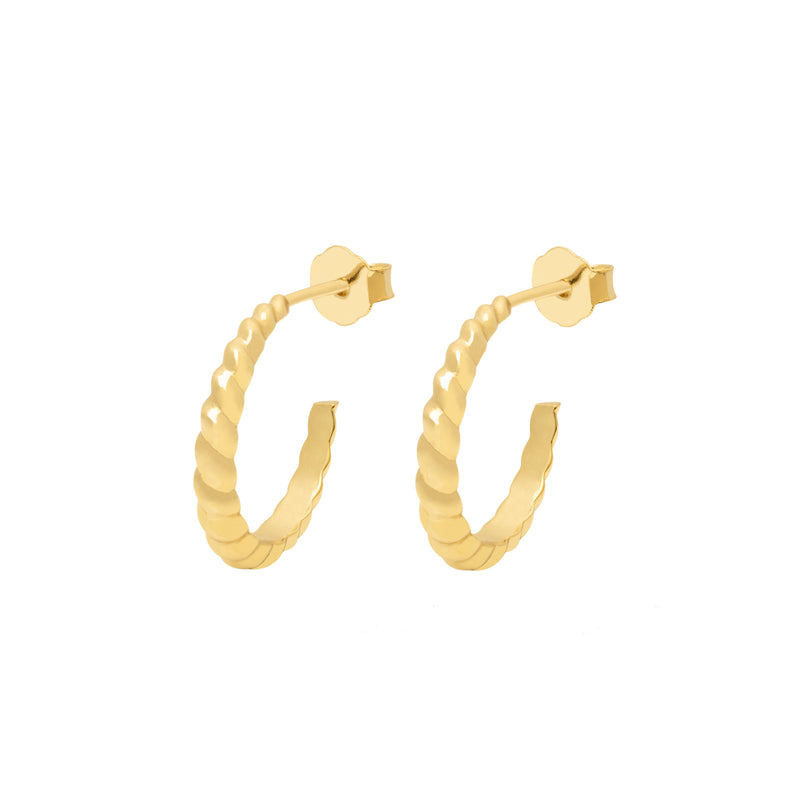 HALO MINI HOOPS by Caleo Jewellery