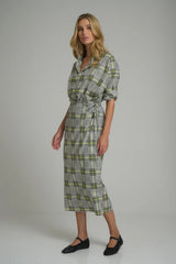 HANA CHECK SKIRT | Stratford Check, by Lily