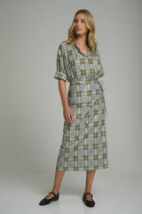 HANA CHECK SKIRT | Stratford Check, by Lily