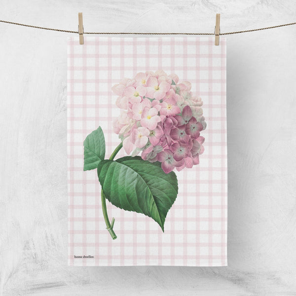 TEA TOWEL in Hydrangea by Home Dwellers
