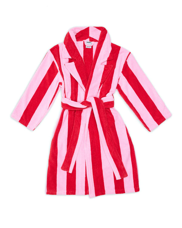 Hommey Robe cherry stripe