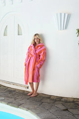 HOMMEY ROBE | Sherbert Stripes