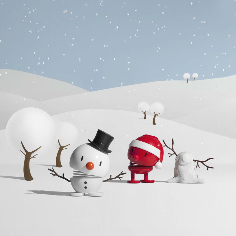 HOPTIMIST SANTA BUMBLE SMALL | Red