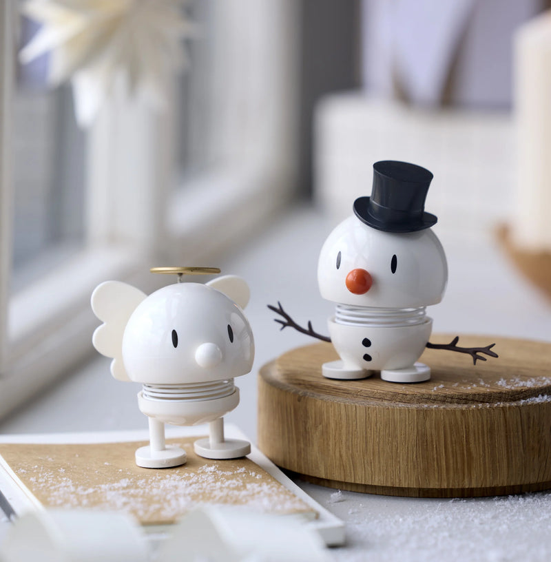 HOPTIMIST SNOWMAN SMALL | White