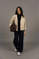 DASH COAT | Stone - Darling & Domain