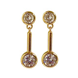 CHARLOTTE CRYSTAL EARRINGS