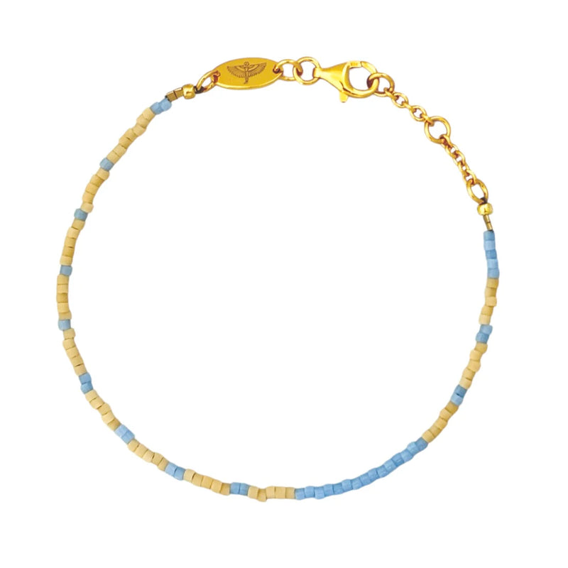 HIGH TIMES BRACELET in Blue by Gold Sister 