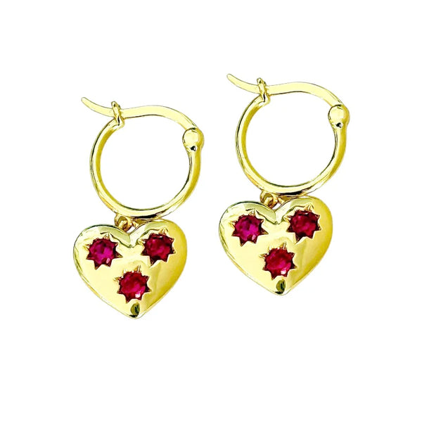 LOVE IS FOR YOU AND ME in Ruby by Gold Sister