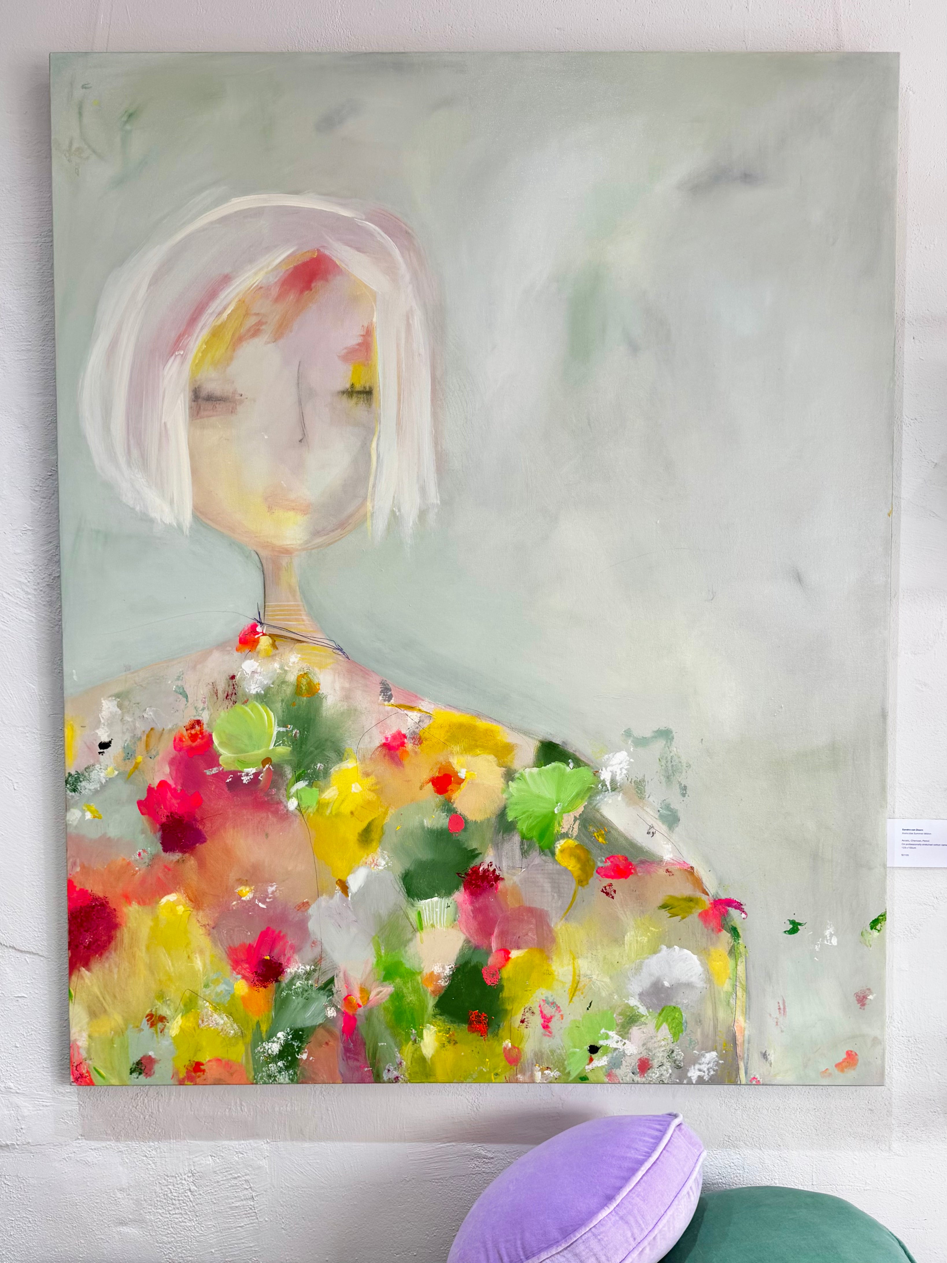 SANDRA VAN DOORN ART Invincible Summer Within 125x155cm at Darling & Domain