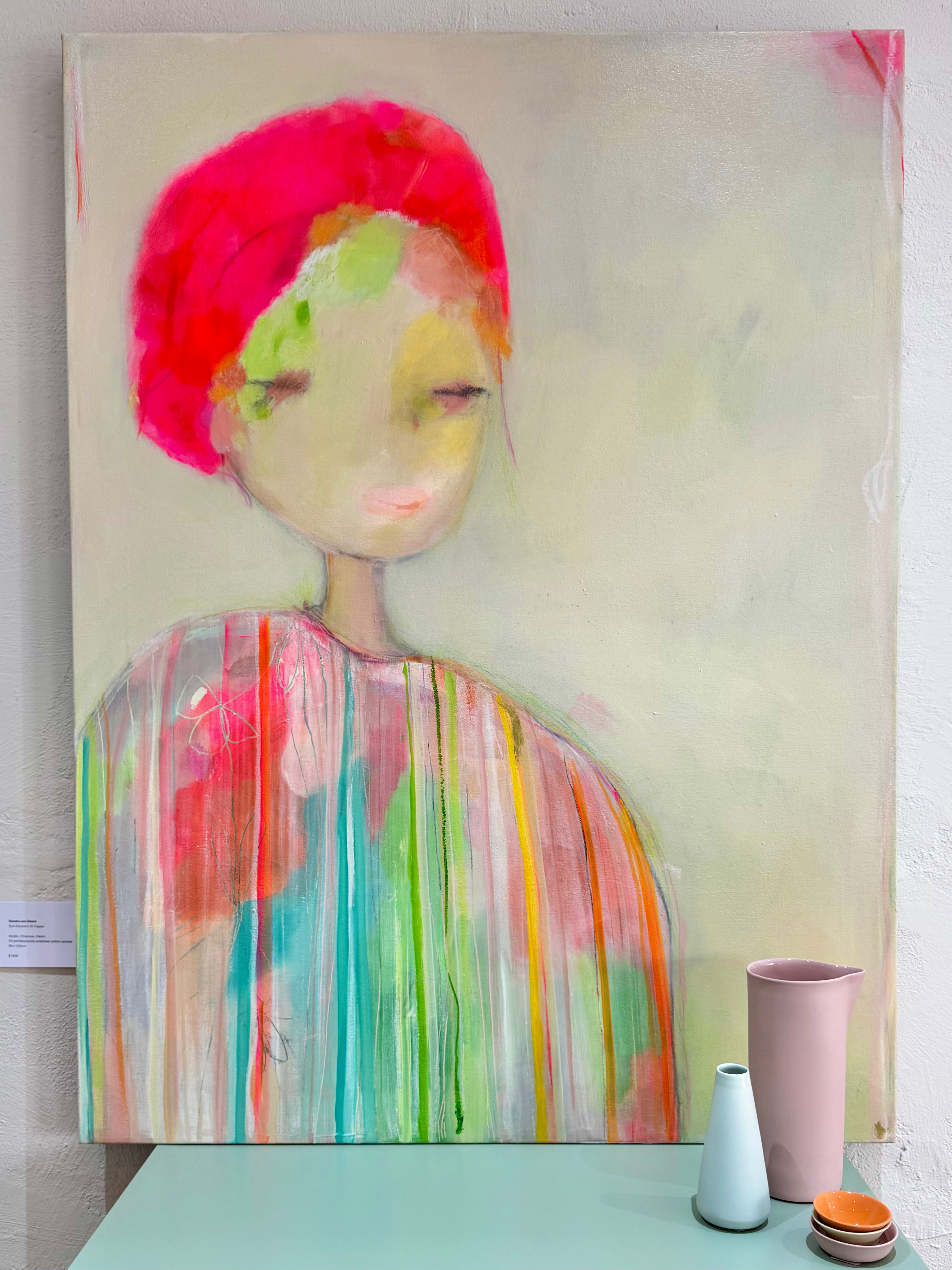 SANDRA VAN DOORN ART Sun-Kissed in St Tropez 90x120cm at Darling & Domain