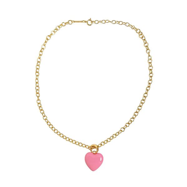 HOT POP NECKLACE in Pink by Gold Sister