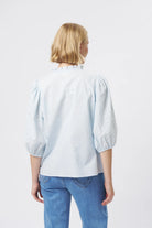 ISABELLA SHIRT in Powder Blue by Kireina