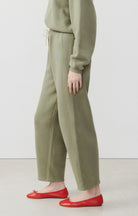 AMERICAN VINTAGE SWEATPANT IZU05A in Vintage Sage
