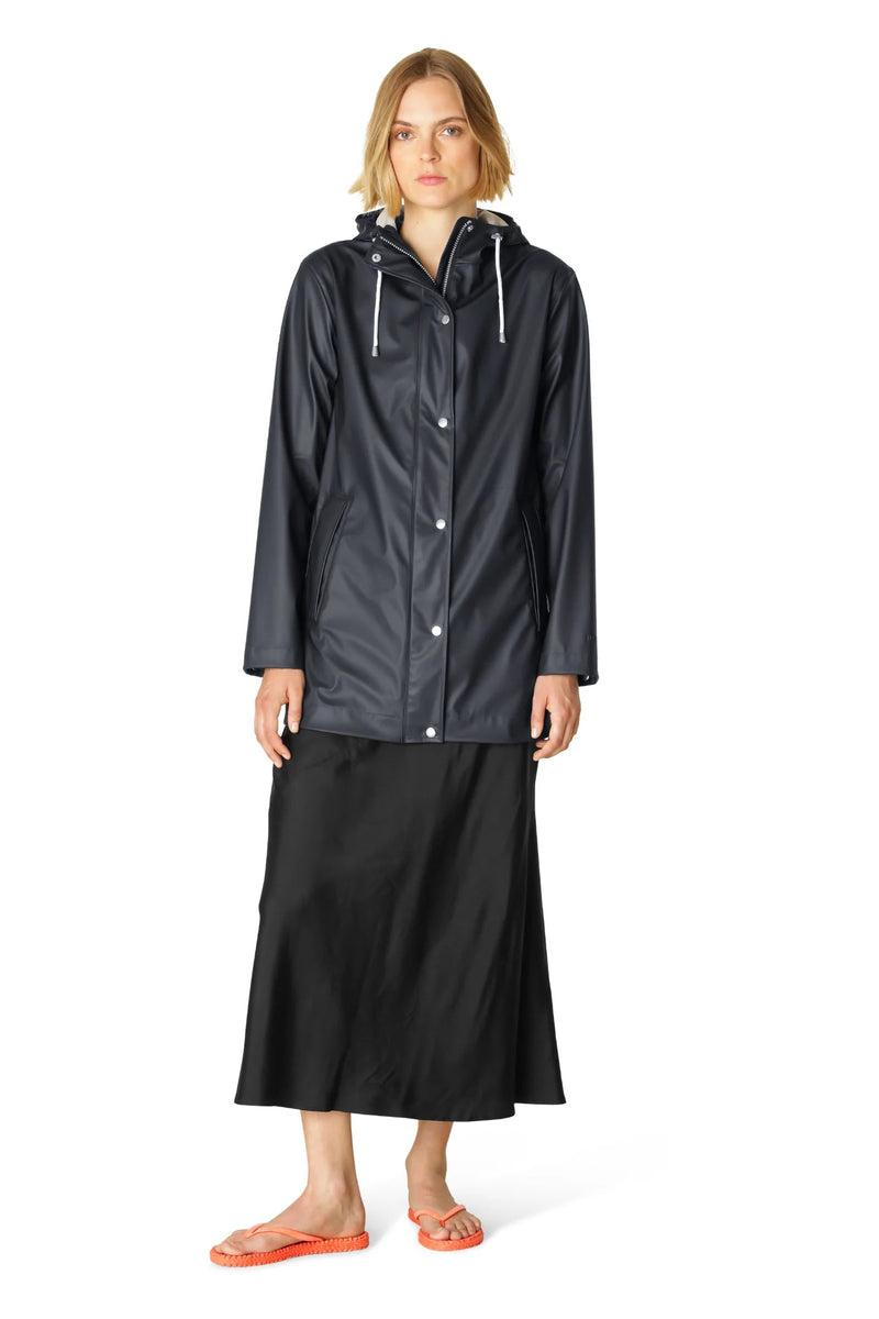 ILSE JACOBSEN RAIN228 RAINCOAT | Dark Indigo